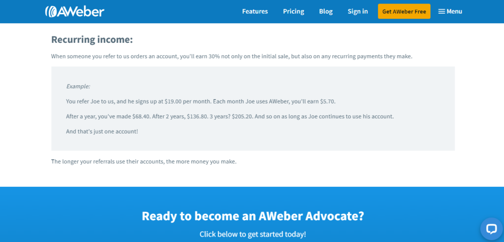 aweber affiliate