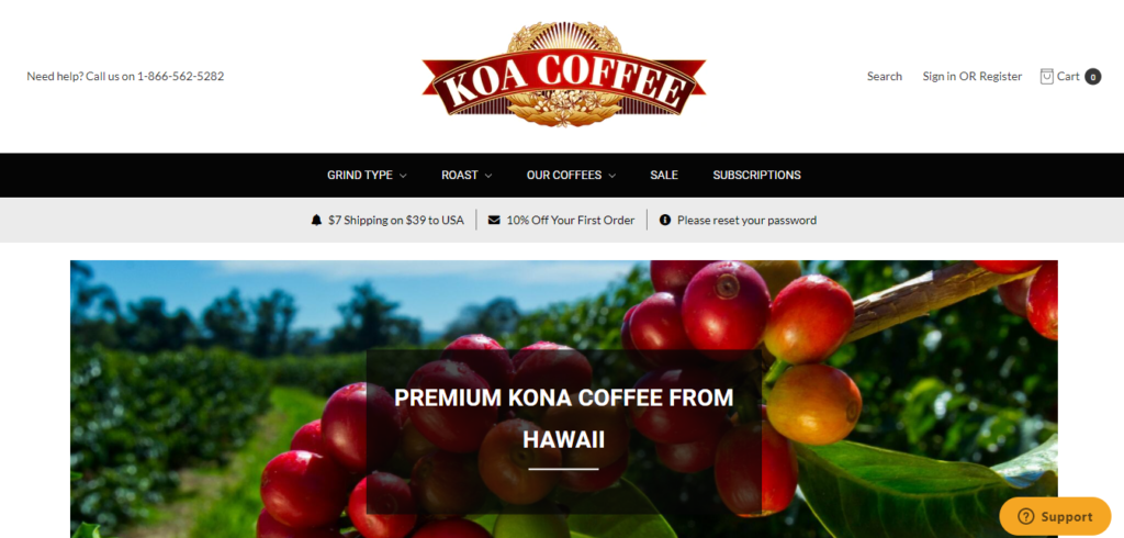 koa coffee