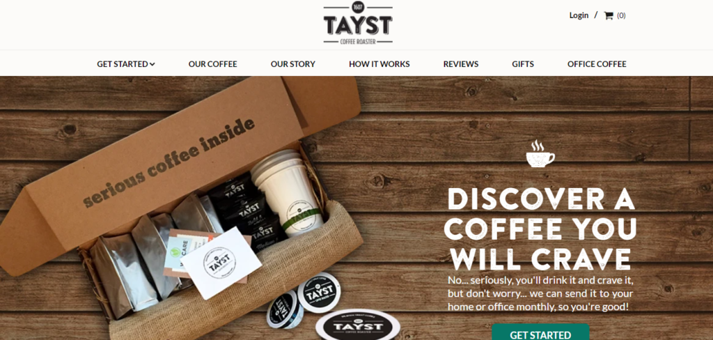 tayst coffee