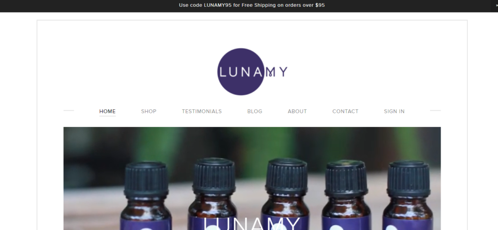 Lunamy essential oils